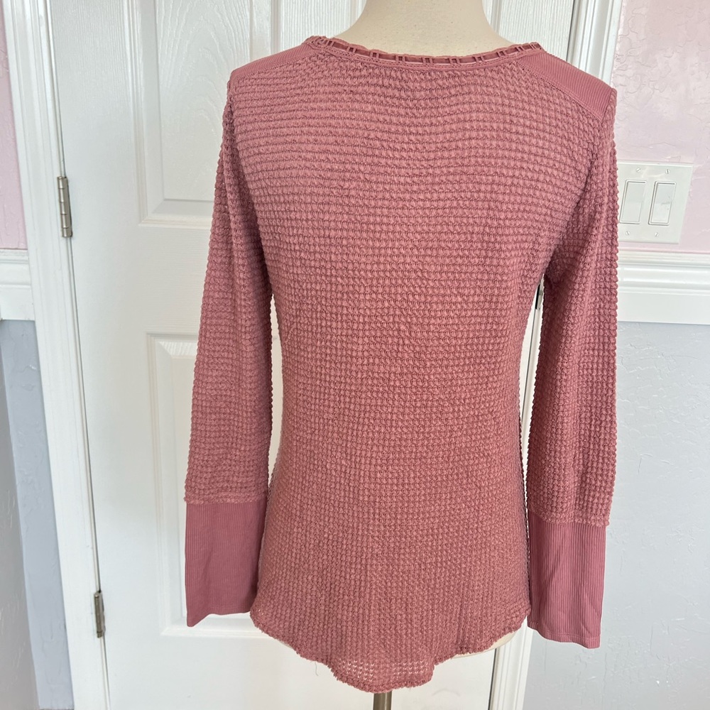 Sundance Women’s Sweater Dusty Rose / Pink Knit Size XS - Picture 6 of 11